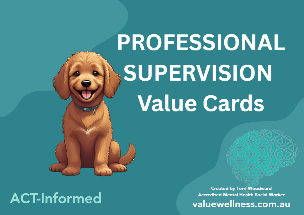 Professional Supervision Value Cards (ACT-Informed)